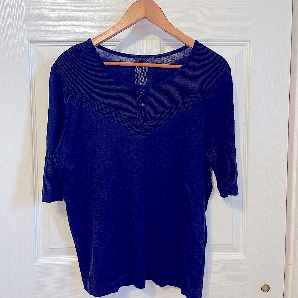 Women’s Blue Top